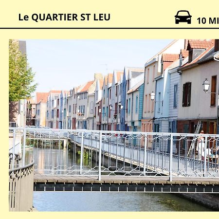 Dewailly, 2 Chambres, 3 Lits, Elegant, 700M Centre Ville Amiens Esterno foto