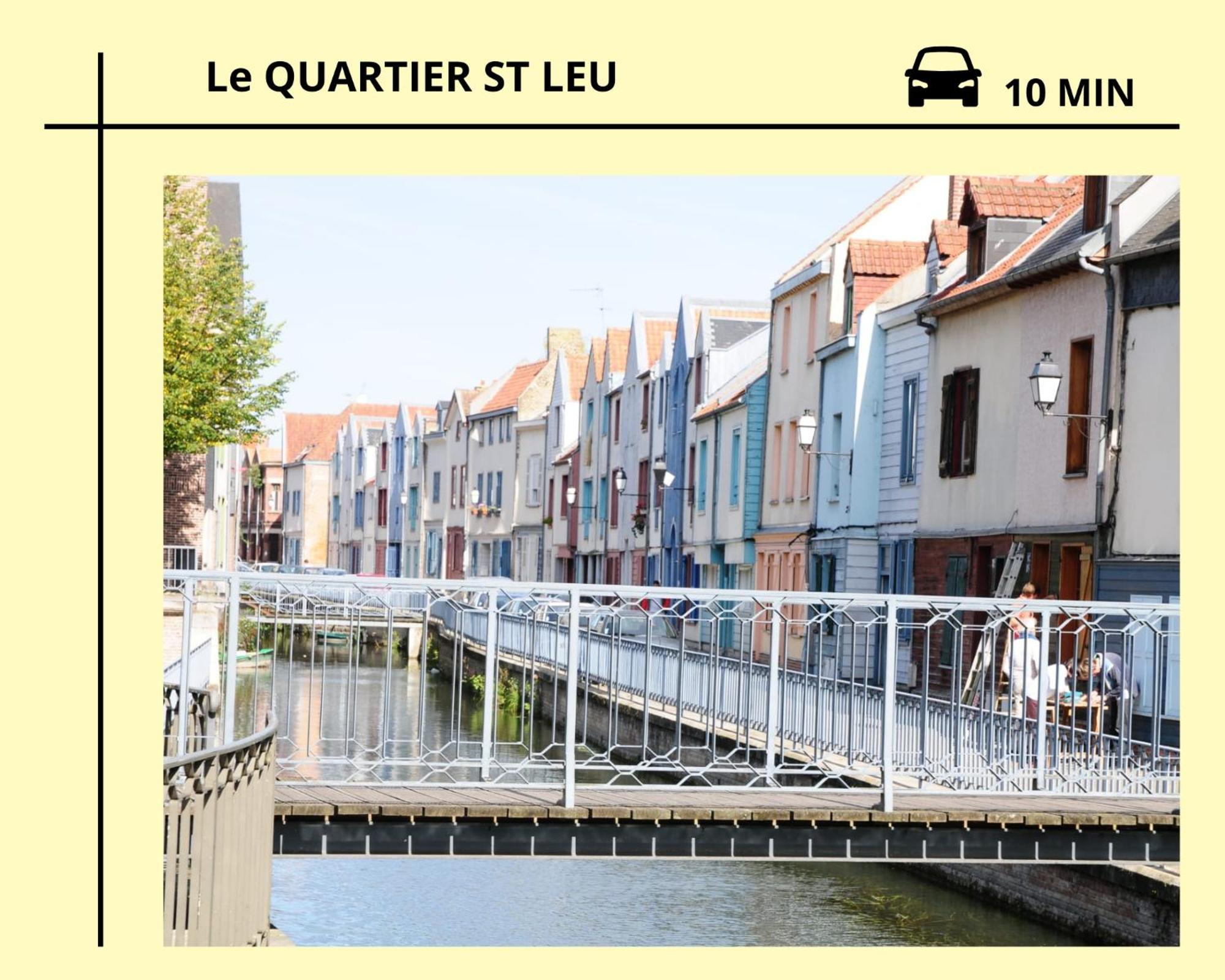 Dewailly, 2 Chambres, 3 Lits, Elegant, 700M Centre Ville Amiens Esterno foto